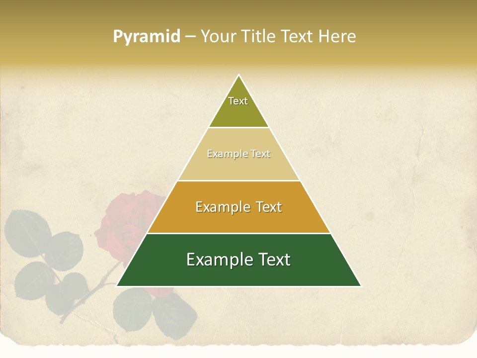 Old Blossom Stain PowerPoint Template