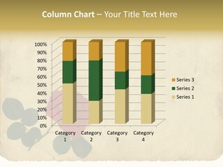 Old Blossom Stain PowerPoint Template