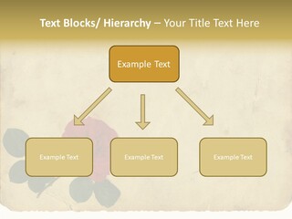 Old Blossom Stain PowerPoint Template