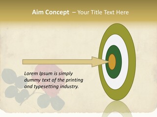 Old Blossom Stain PowerPoint Template