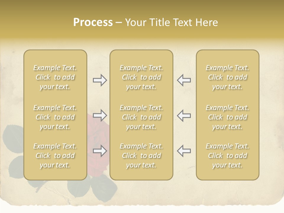 Old Blossom Stain PowerPoint Template