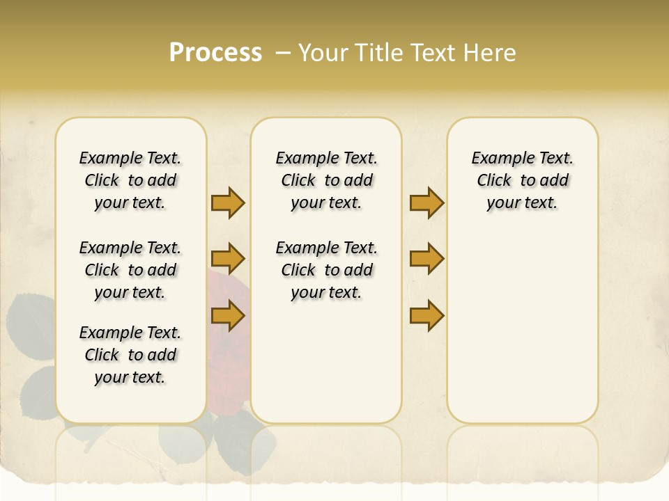 Old Blossom Stain PowerPoint Template
