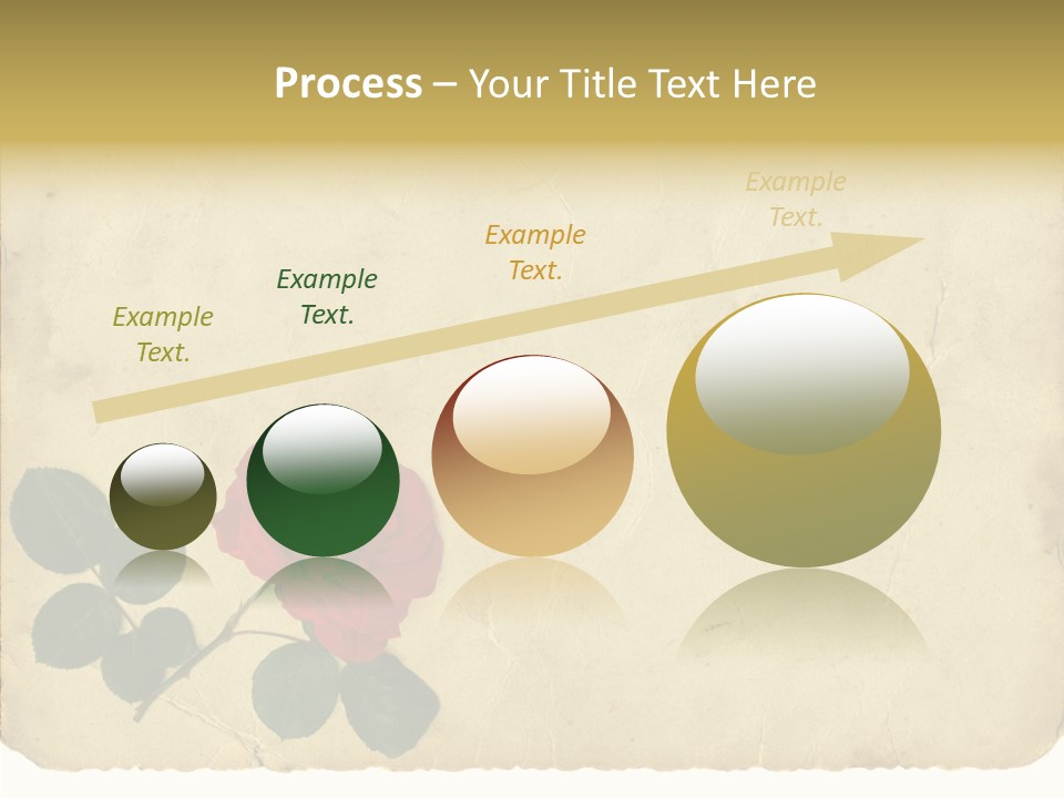 Old Blossom Stain PowerPoint Template