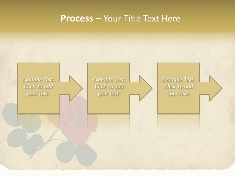 Old Blossom Stain PowerPoint Template