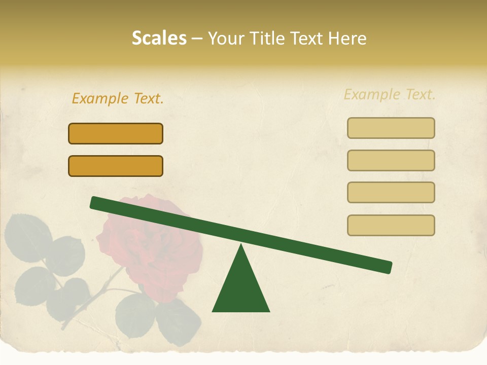 Old Blossom Stain PowerPoint Template