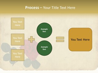 Old Blossom Stain PowerPoint Template