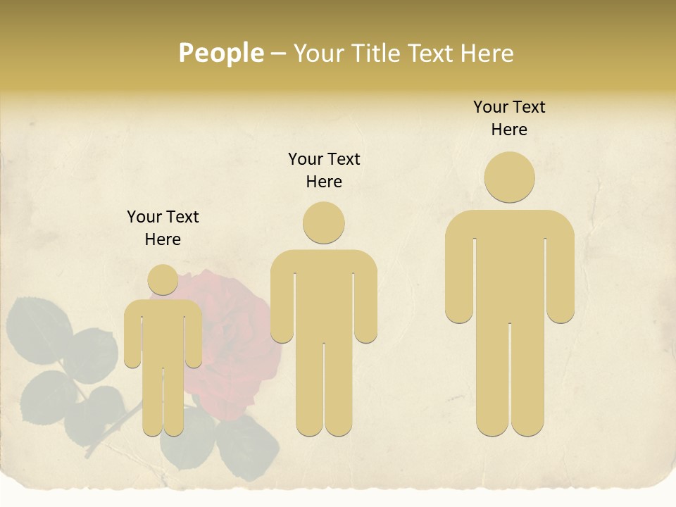Old Blossom Stain PowerPoint Template