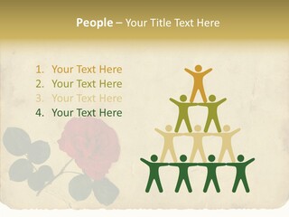 Old Blossom Stain PowerPoint Template