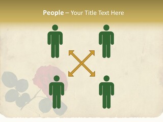 Old Blossom Stain PowerPoint Template