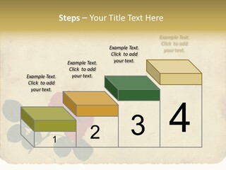 Old Blossom Stain PowerPoint Template