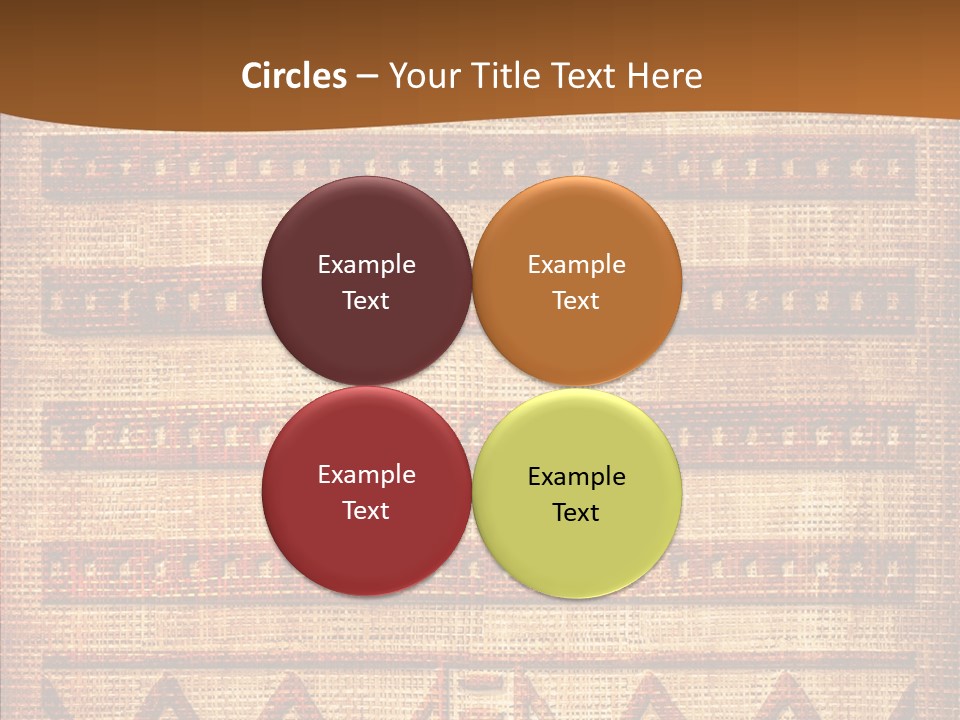 Table Character Toon PowerPoint Template