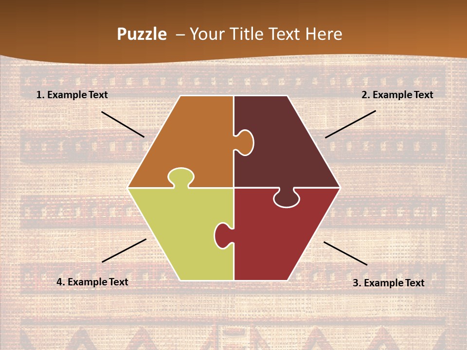 Table Character Toon PowerPoint Template