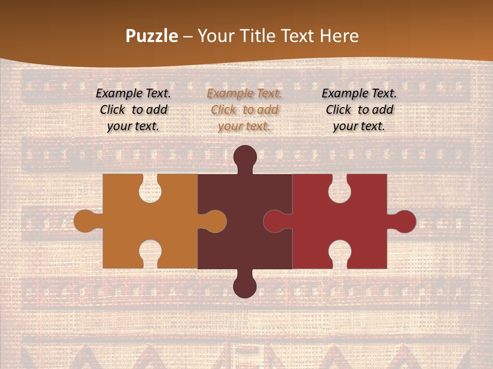 Table Character Toon PowerPoint Template