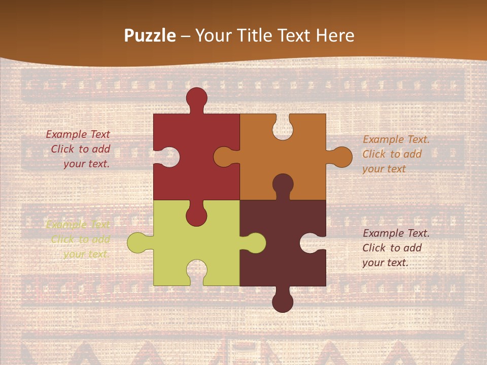 Table Character Toon PowerPoint Template