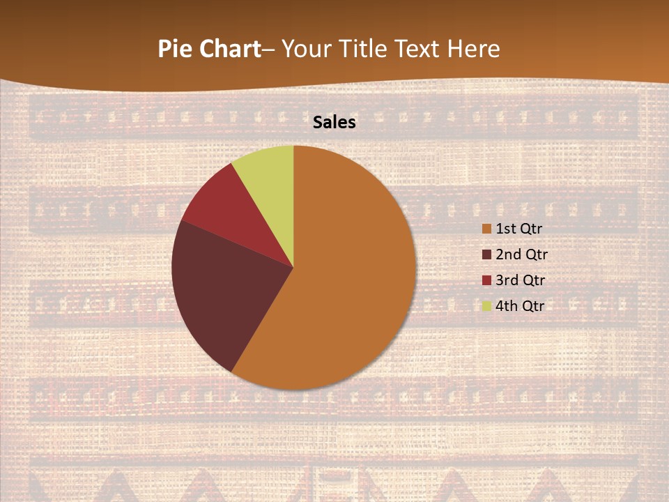 Table Character Toon PowerPoint Template