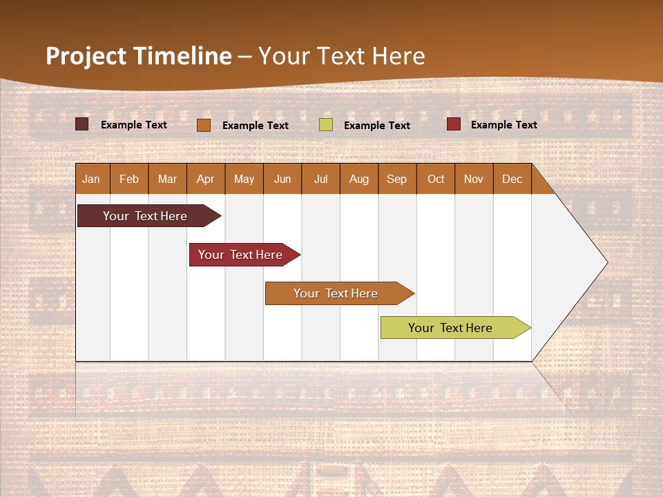 Table Character Toon PowerPoint Template