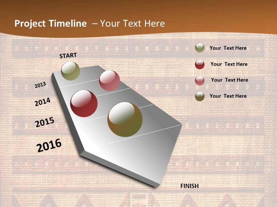 Table Character Toon PowerPoint Template