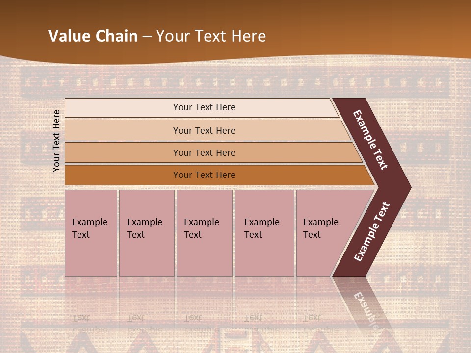 Table Character Toon PowerPoint Template