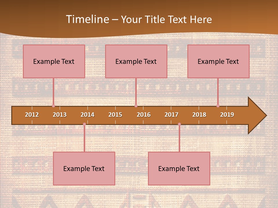 Table Character Toon PowerPoint Template