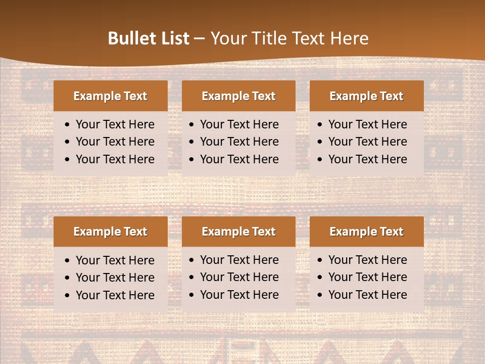 Table Character Toon PowerPoint Template