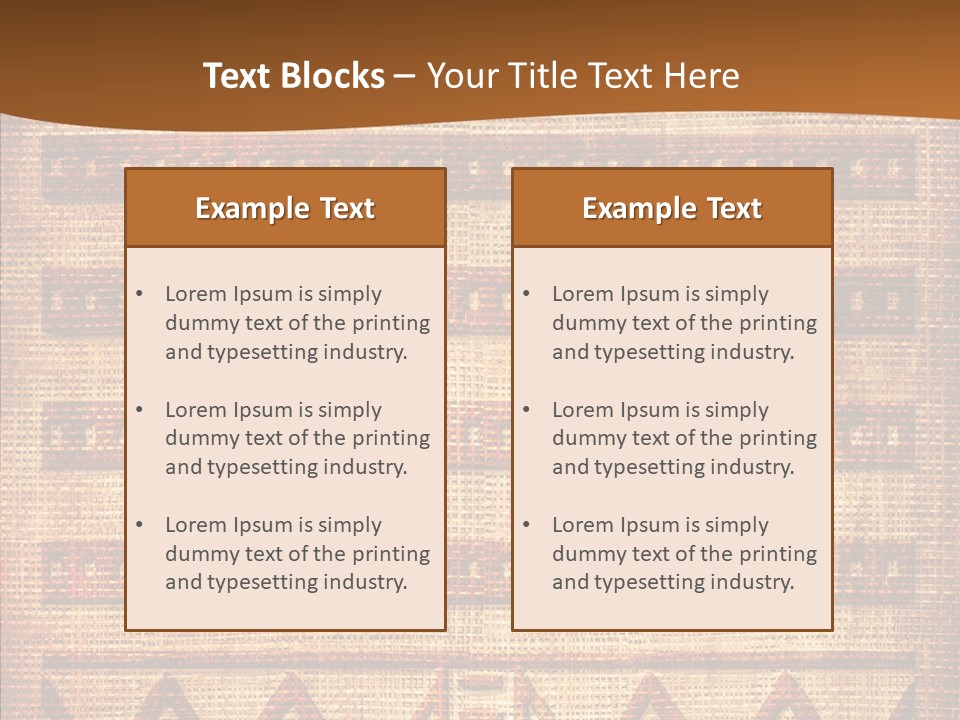 Table Character Toon PowerPoint Template