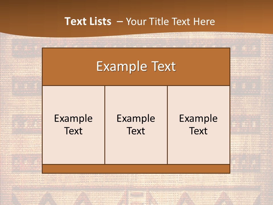 Table Character Toon PowerPoint Template