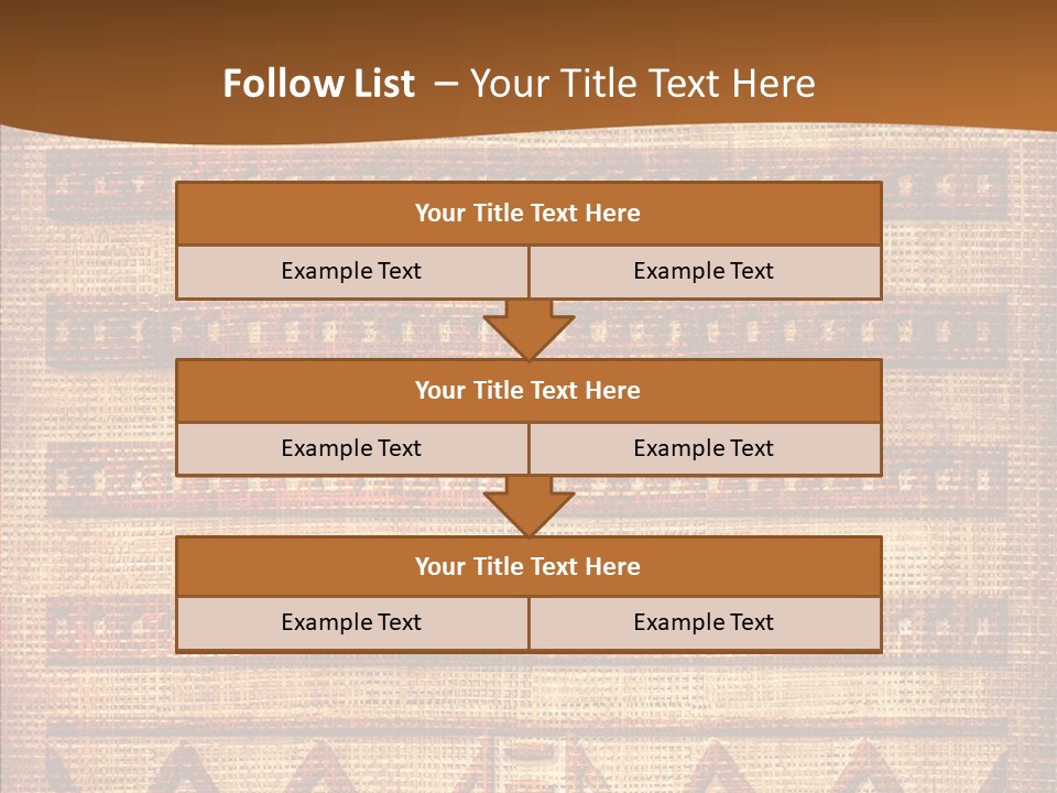 Table Character Toon PowerPoint Template