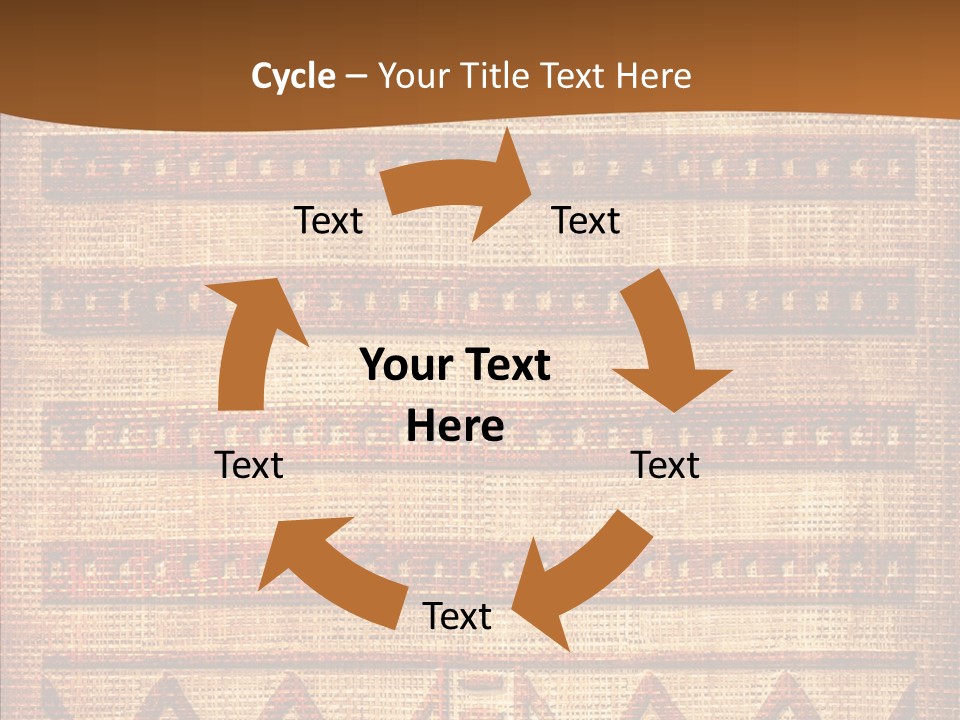 Table Character Toon PowerPoint Template