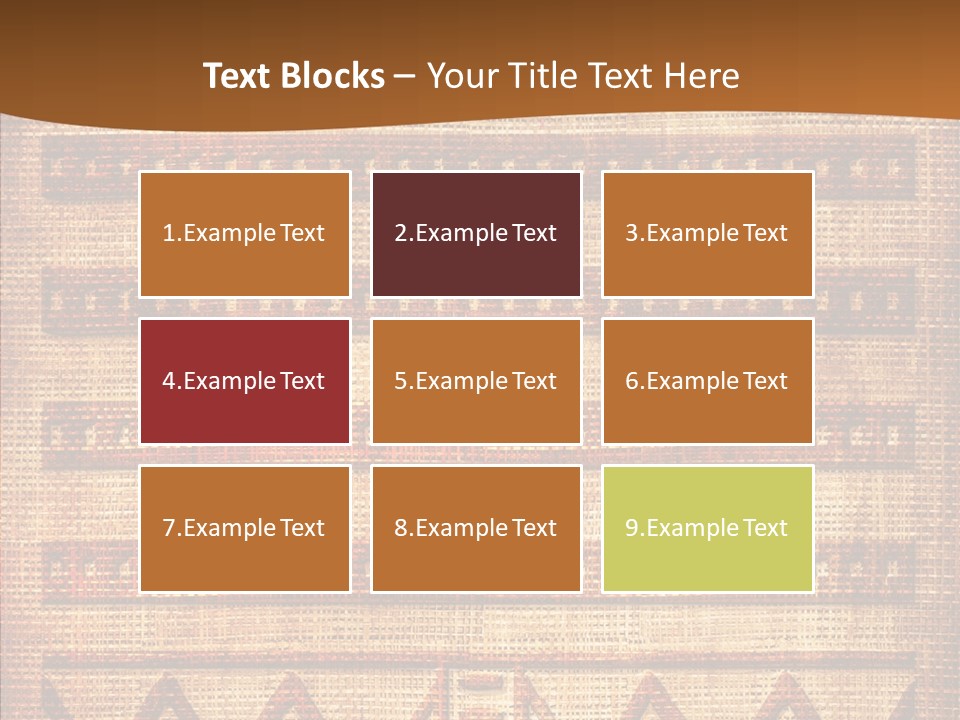 Table Character Toon PowerPoint Template