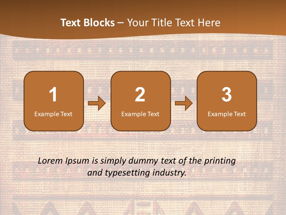 Table Character Toon PowerPoint Template