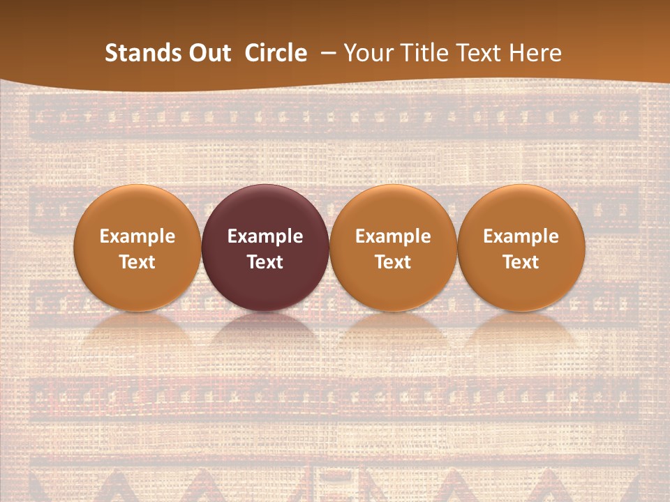 Table Character Toon PowerPoint Template