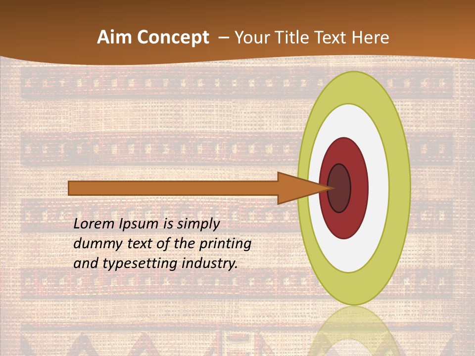 Table Character Toon PowerPoint Template
