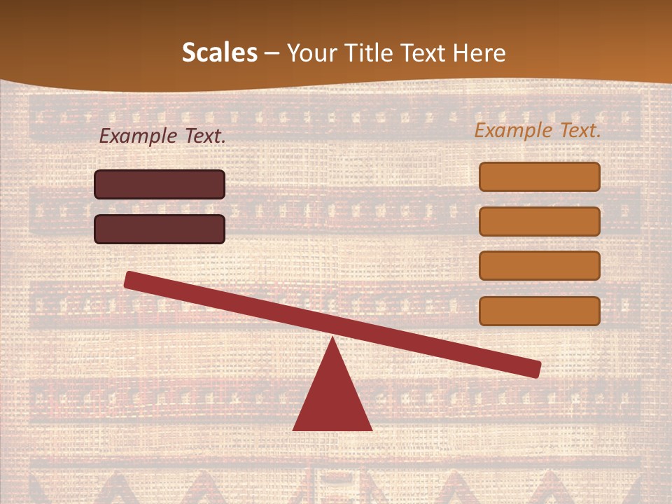 Table Character Toon PowerPoint Template