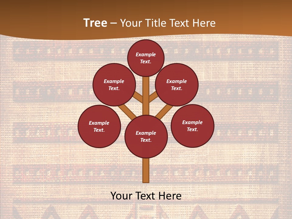 Table Character Toon PowerPoint Template