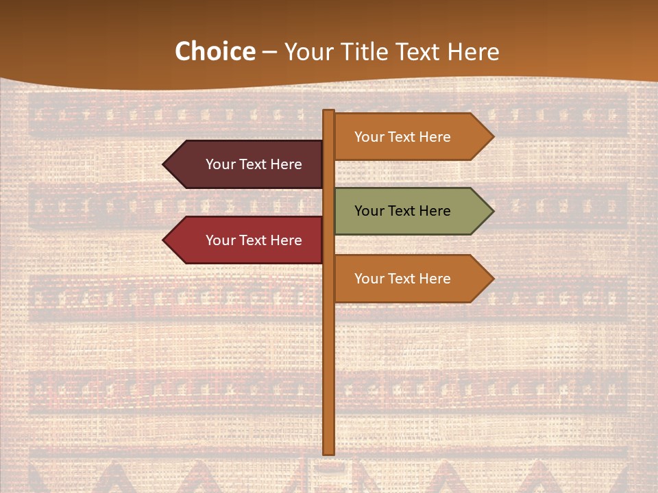 Table Character Toon PowerPoint Template