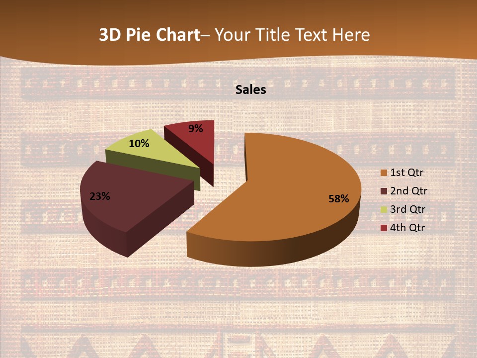 Table Character Toon PowerPoint Template