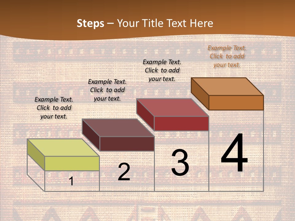 Table Character Toon PowerPoint Template