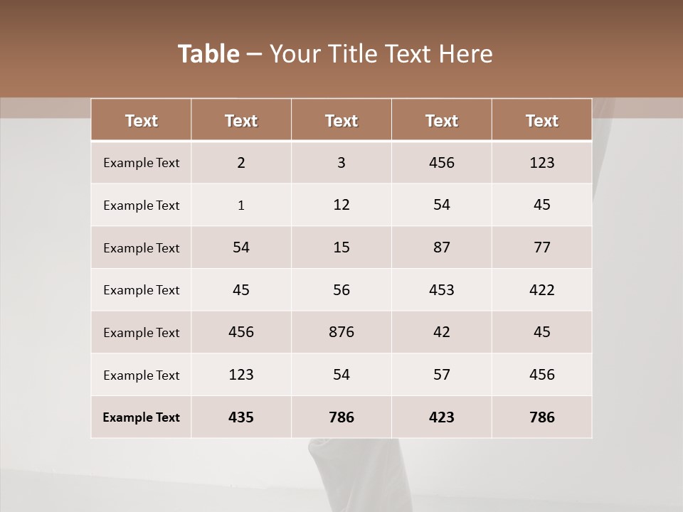Human Activity Exercise PowerPoint Template