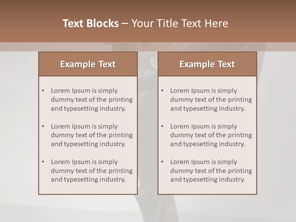 Human Activity Exercise PowerPoint Template