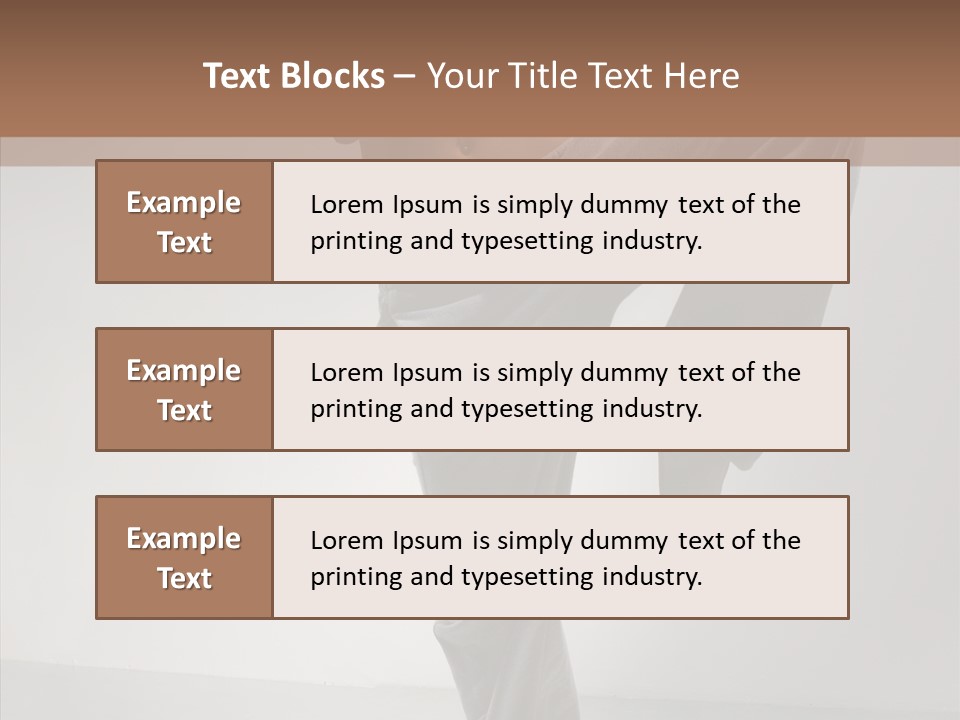 Human Activity Exercise PowerPoint Template