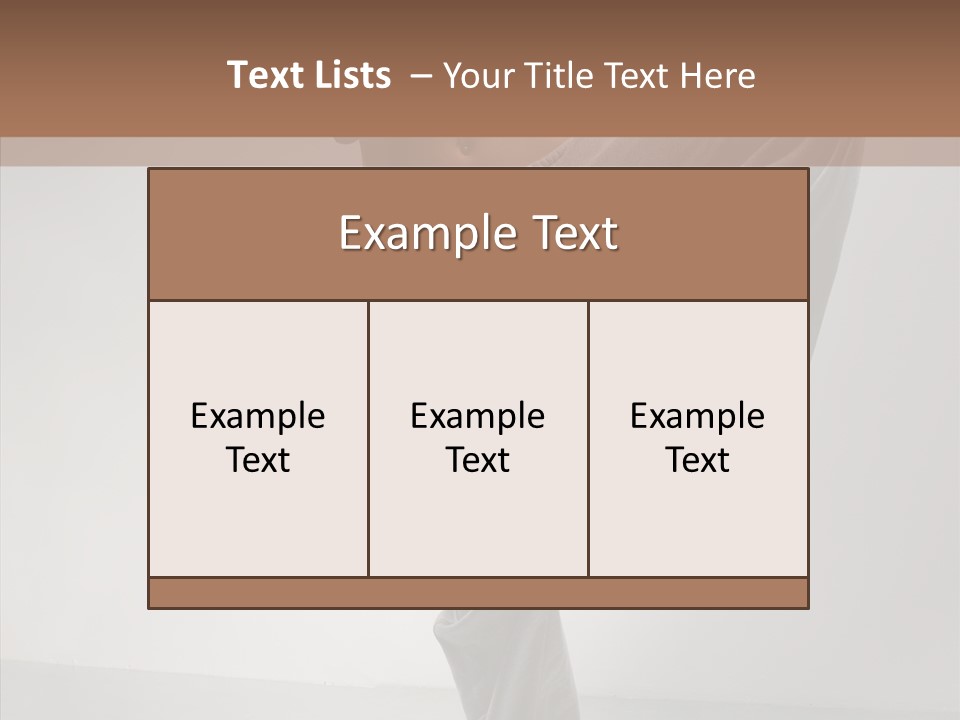 Human Activity Exercise PowerPoint Template