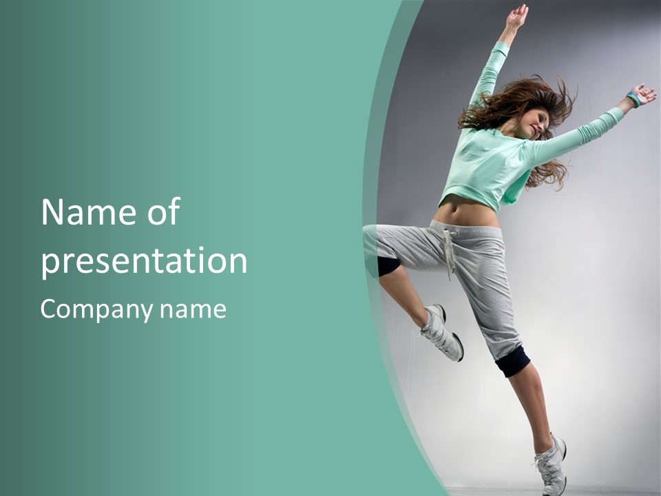 Skill Style Dancer PowerPoint Template