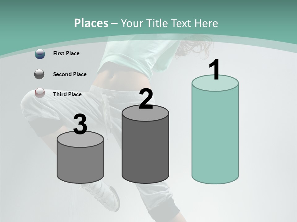 Skill Style Dancer PowerPoint Template