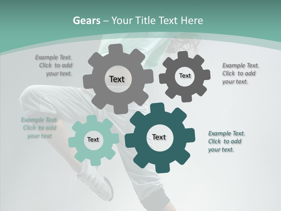 Skill Style Dancer PowerPoint Template