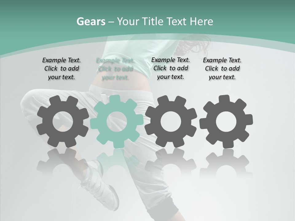 Skill Style Dancer PowerPoint Template