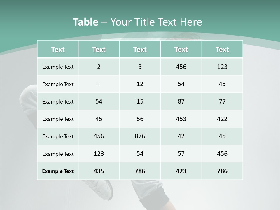 Skill Style Dancer PowerPoint Template
