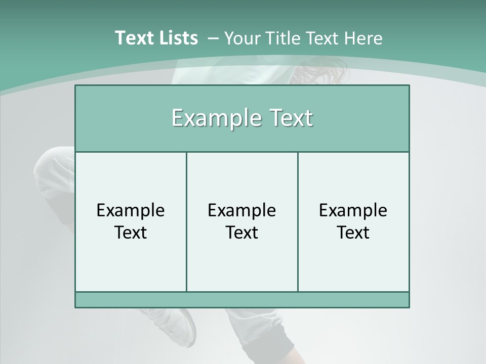Skill Style Dancer PowerPoint Template