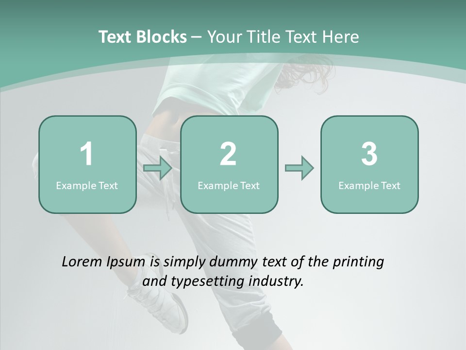 Skill Style Dancer PowerPoint Template