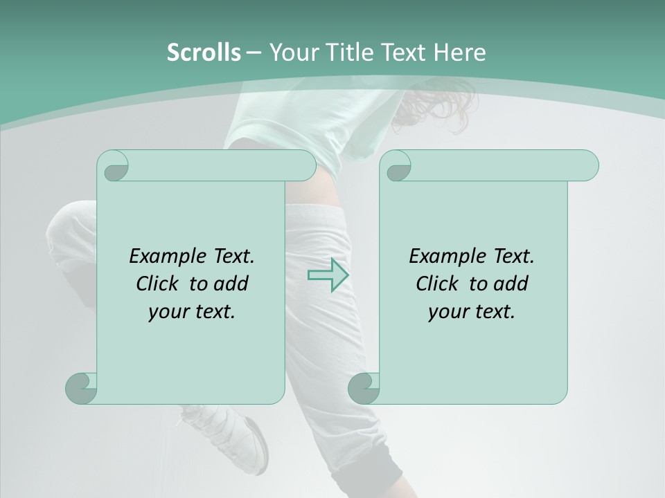 Skill Style Dancer PowerPoint Template