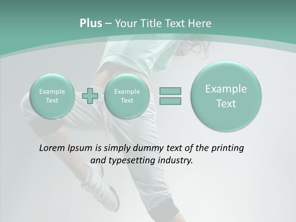 Skill Style Dancer PowerPoint Template